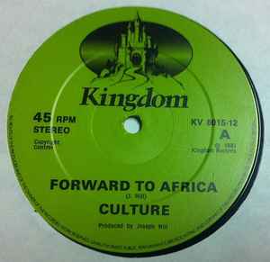 Culture - Forward To Africa album cover