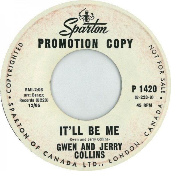 Album herunterladen Gwen And Jerry Collins - Walk On Boy Itll Be Me