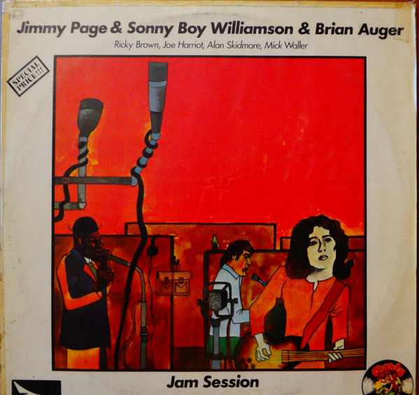 Jimmy Page, Sonny Boy Williamson, Brian Auger – Jam Session (1977