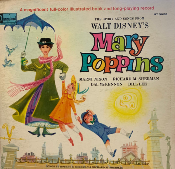 The Story And Songs From Walt Disney's Mary Poppins (1964, Vinyl 