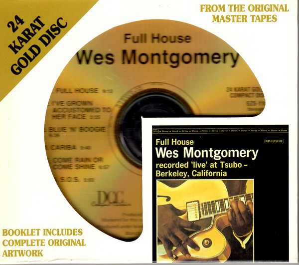 Wes Montgomery – Full House (1997, 24 Karat Gold CD, CD) - Discogs