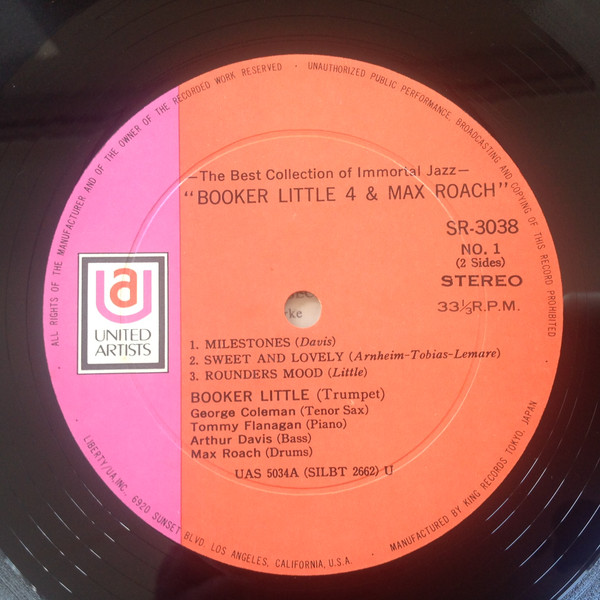 last ned album Booker Little 4 And Max Roach - Booker Little 4 Max Roach