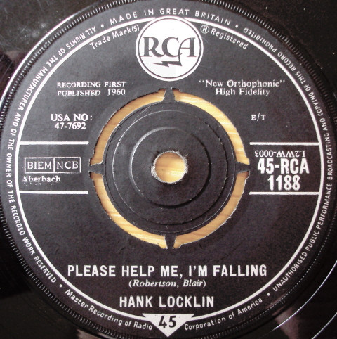 Hank Locklin – Please Help Me, I'm Falling (1960, Vinyl) - Discogs