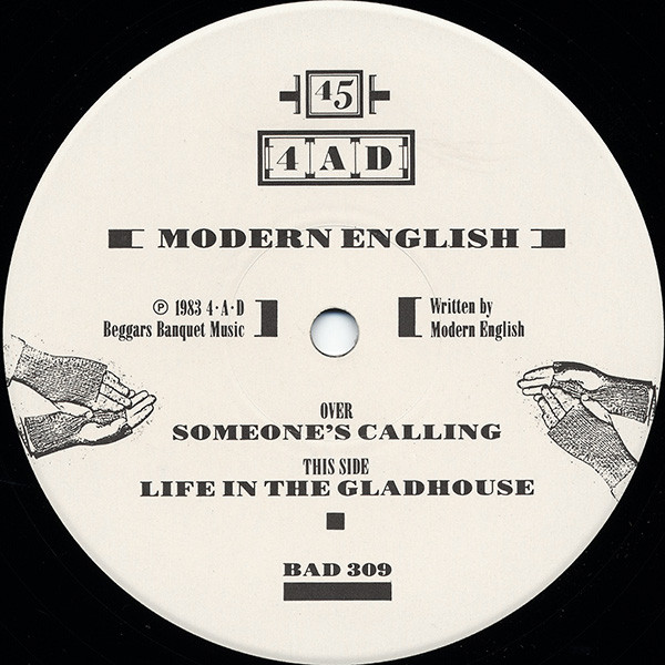 Modern English - Someone's Calling | 4AD (BAD 309) - 4