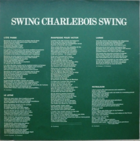 Robert Charlebois - Swing Charlebois Swing | Solution (SN 939) - 5