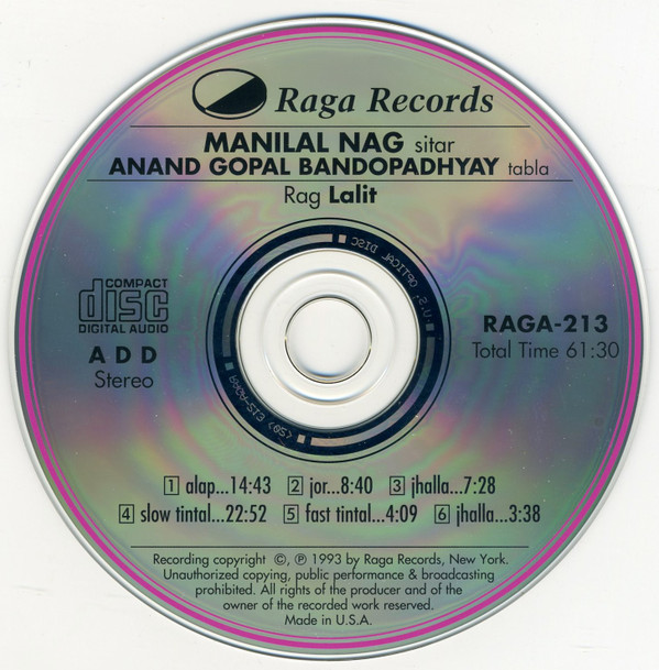baixar álbum Manilal Nag - Dawn Raga Lalit