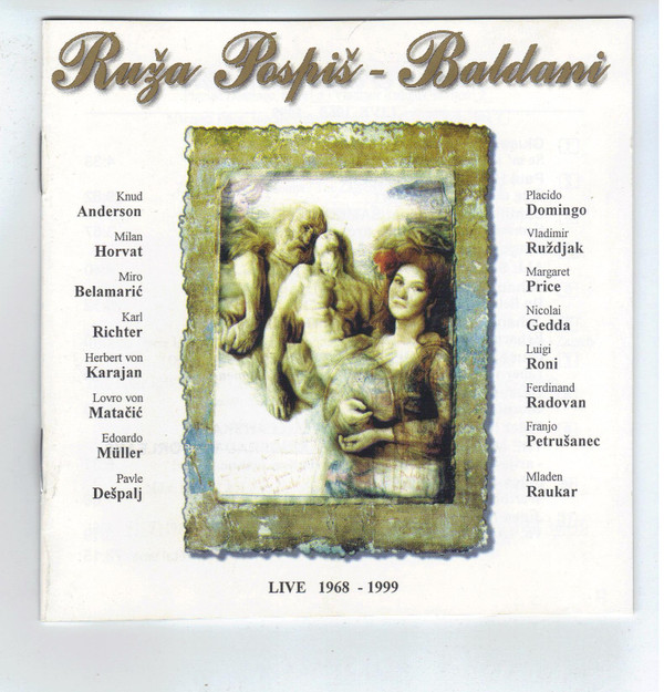 ladda ner album Ruža Pospiš Baldani - Live 1968 1999