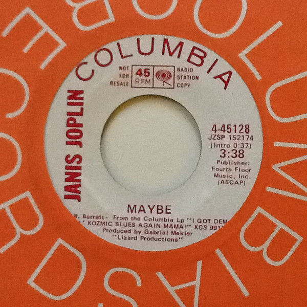 Janis Joplin – Maybe (Vinyl) - Discogs