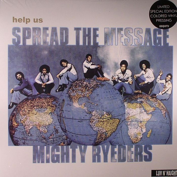 MIGHTY RYEDERS HELP US SPREAD THE MESSAGE LP US 90´s PRESS