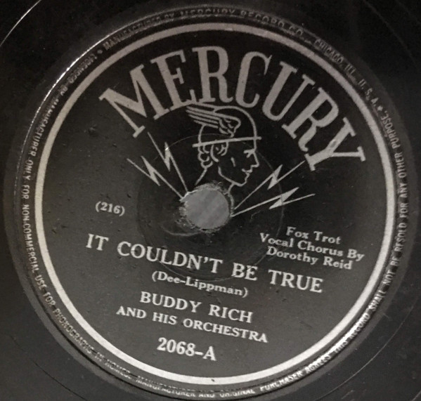 Album herunterladen Buddy Rich And His Orchestra - It Couldnt Be True Dateless Brown