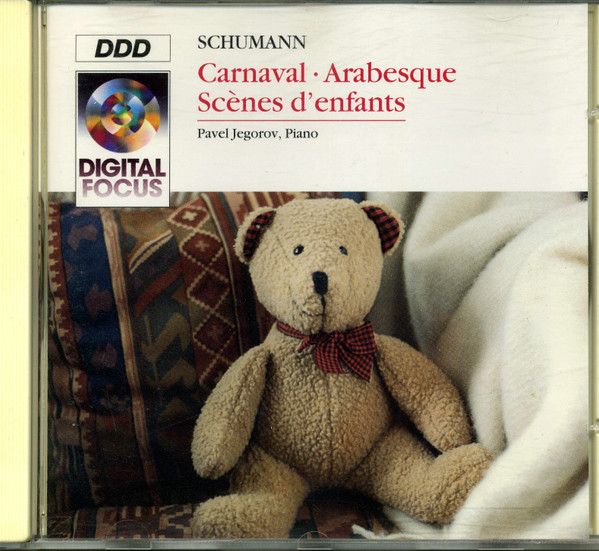 descargar álbum Schumann, Pavel Jegorov - Carnaval Arabesque Scènes denfants