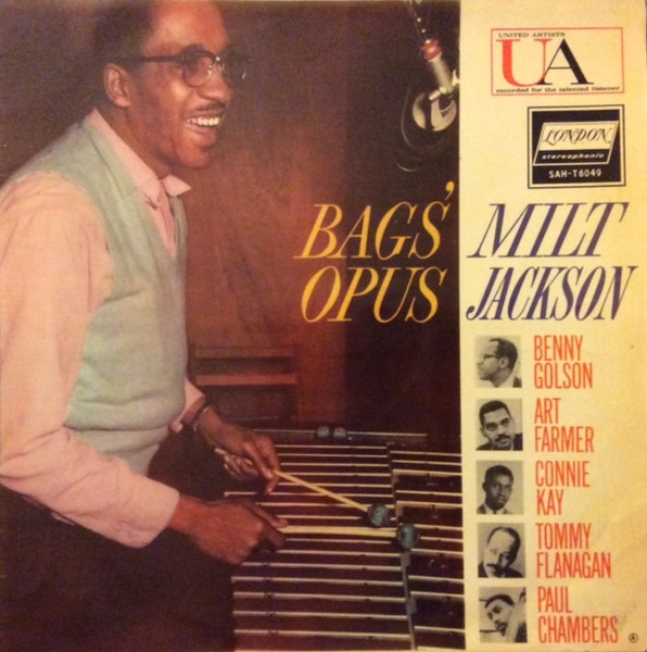 Milt Jackson – Bags' Opus (1959, Vinyl) - Discogs