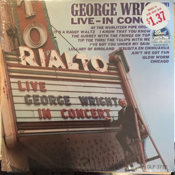 Album herunterladen George Wright - Live In Concert At The Rialto