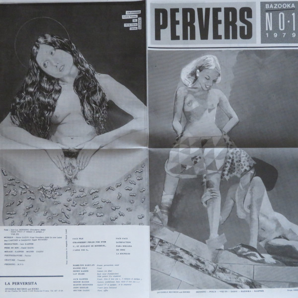 Hector Zazou  &  Jeanne Folly  &  VXZ 375  &  J.L. Hennig  &  Bazooka - La Perversita | Sofa Records (SR004) - 5