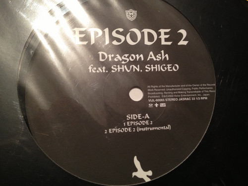 Dragon Ash Feat. Shun, Shigeo – Episode 2 (2000, Vinyl) - Discogs