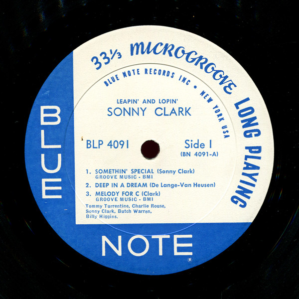 Sonny Clark – Leapin' And Lopin' (1962, Vinyl) - Discogs