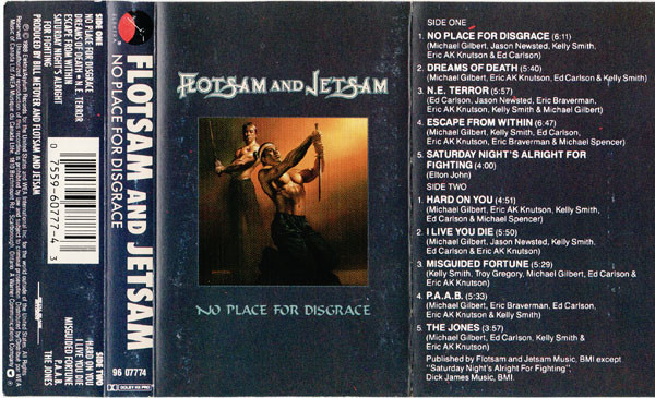 Flotsam And Jetsam – No Place For Disgrace (1988