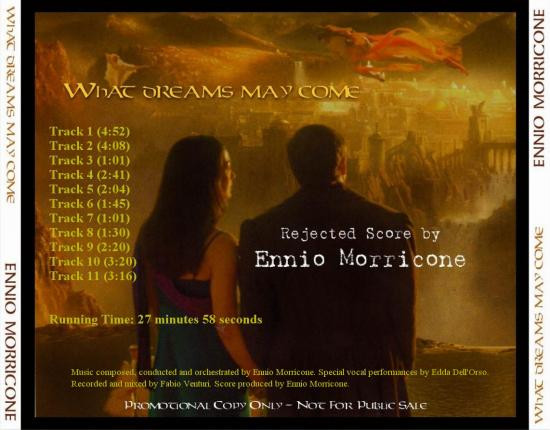 last ned album Ennio Morricone - What Dreams May Come Rejected Score