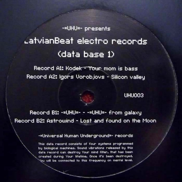 last ned album Various - LatvianBeat Electro Records Data Base 1