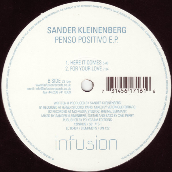 Album herunterladen Sander Kleinenberg - Penso Positivo