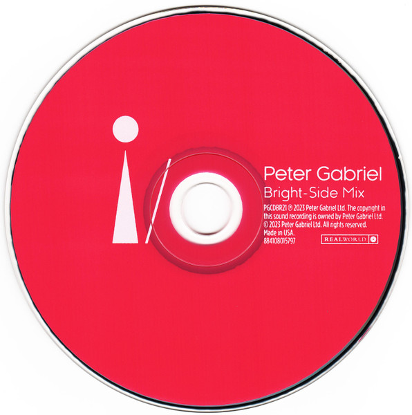 New Peter Gabriel: Listen to “i/o (Bright-Side Mix),” Title Track