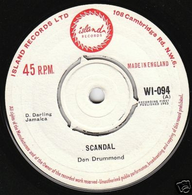 Don Drummond / Lascelles Perkins – Scandal / My Ideal (1963, Vinyl