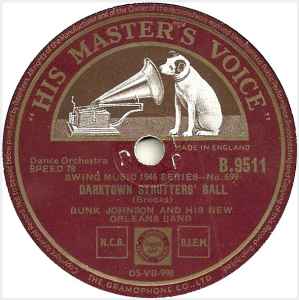 Bunk Johnson And His New Orleans Band - Darktown Strutters' Ball / When The Saints Go Marching In