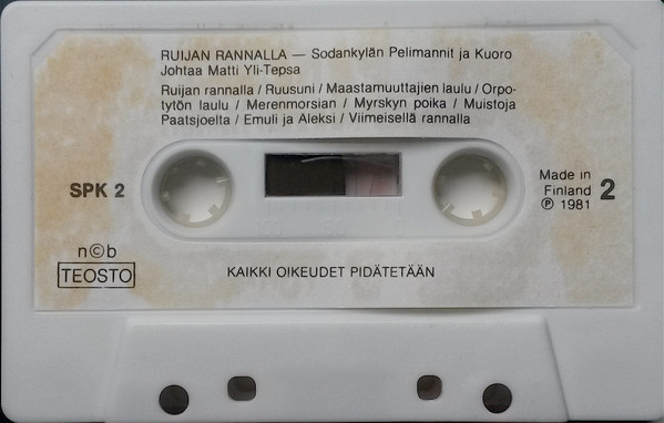 lataa albumi Sodankylän Pelimannit Ja Kuoro Johtaa Matti YliTepsa - Ruijan Rannalla Ved Nordishavets Strender