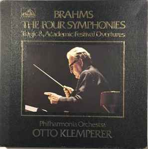 Johannes Brahms - The Four Symphonies, Tragic & Academic Festival Ouverture Album-Cover