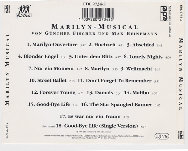 ladda ner album Günther Fischer Max Beinemann - Marilyn Musical