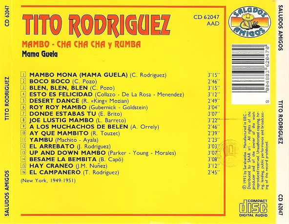 last ned album Tito Rodriguez - Mama Guela