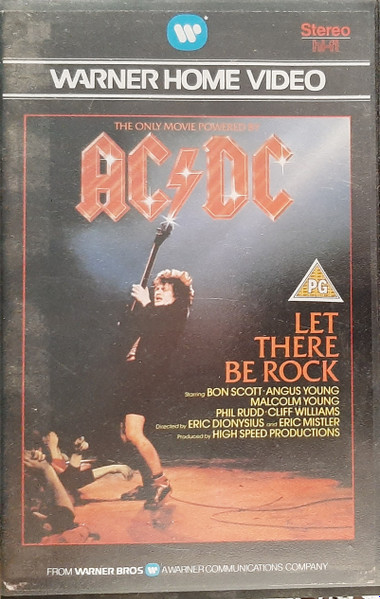 dæk violin præst AC/DC – Let There Be Rock (1985, VHS) - Discogs