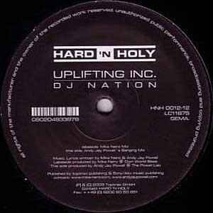 Uplifting Inc. - DJ Nation album cover