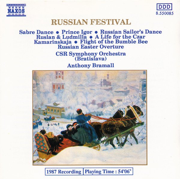 descargar álbum Khachaturian Borodin Gliere Glinka RimskyKorsakov, CSR Symphony Orchestra (Bratislava), Anthony Bramall - Russian Festival