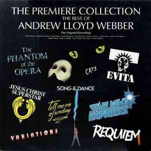 Andrew Lloyd Webber - The Premiere Collection - The Best Of Andrew Lloyd Webber album cover