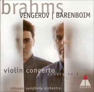 Johannes Brahms - Violin Concerto / Sonata No. 3 Album-Cover