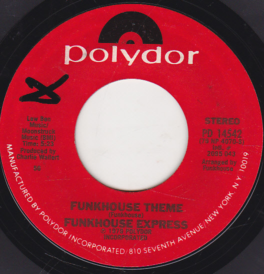 Funkhouse Express – Funkhouse Theme / Day By Day (Vinyl) - Discogs
