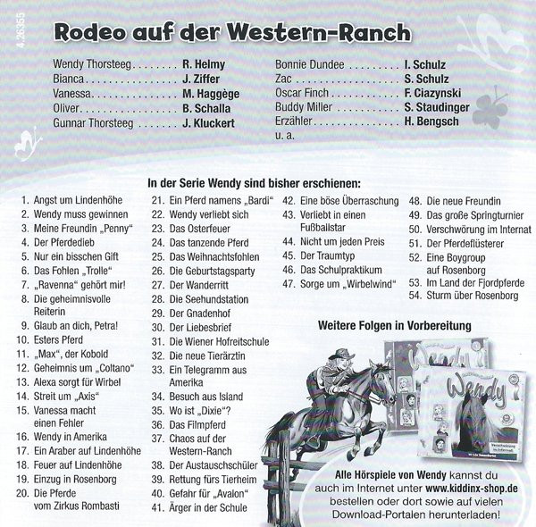 Album herunterladen Nelly Sand - Wendy 55 Rodeo Auf Der Western Ranch