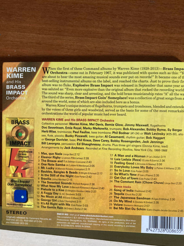 last ned album Warren Kime And His Brass Impact Orchestra - Warren Kime And His Brass Impact Orchestra