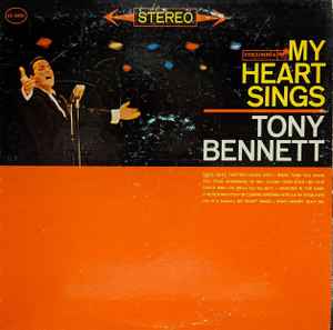 Tony Bennett – My Heart Sings (1961, Vinyl) - Discogs