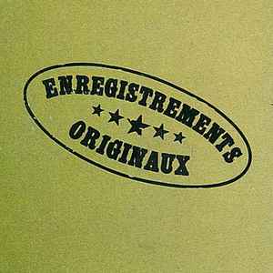Enregistrements Originaux on Discogs