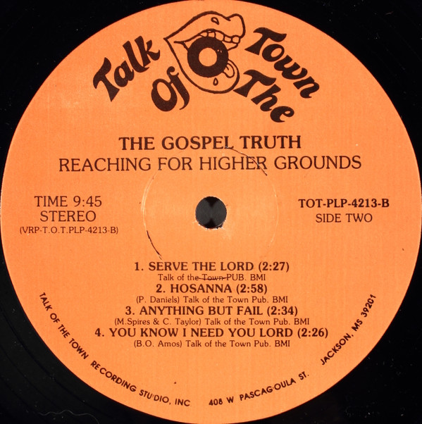 ladda ner album The Gospel Truth - Reaching For Higher Grounds