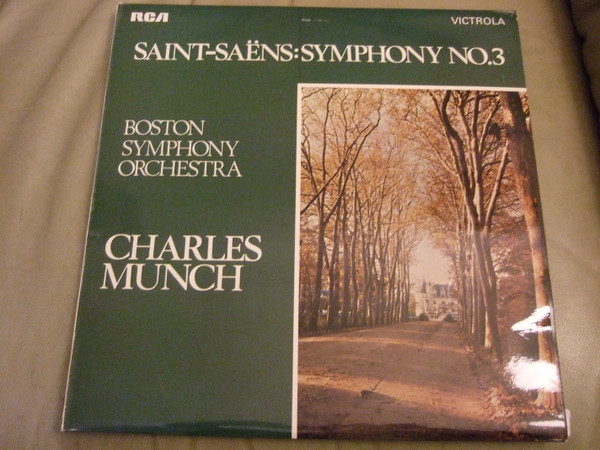 Saint-Saëns, Munch, Boston Symphony – Symphony No. 3 (Vinyl) - Discogs