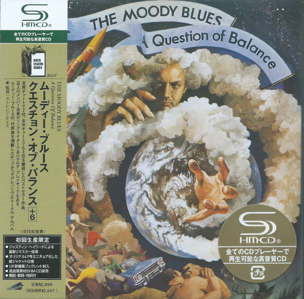 The Moody Blues – A Question Of Balance (2008, Paper Sleeve 