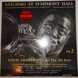 2 LP LOUIS ARMSTRONG & HIS ALL - STARS VOL. 2