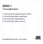 Cover of You're My Flame, 2006-07-24, CDr