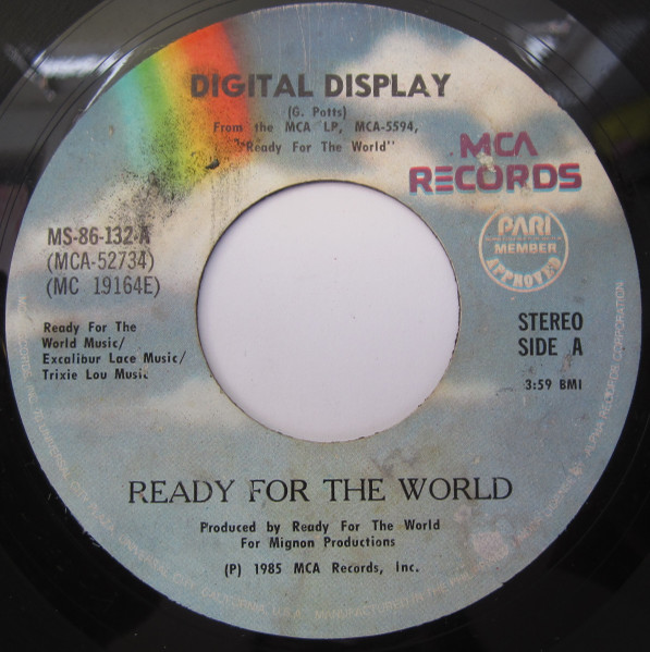 Ready For The World - Digital Display (12