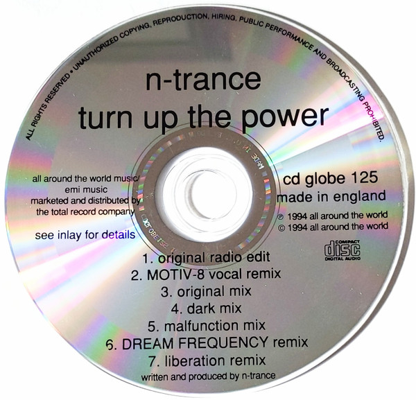 télécharger l'album NTrance - Turn Up The Power