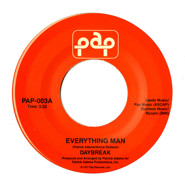 Daybreak – Everything Man / I Need Love (2006, Vinyl) - Discogs