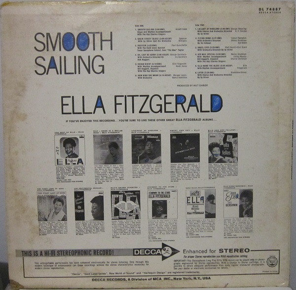 ladda ner album Ella Fitzgerald - Smooth Sailing